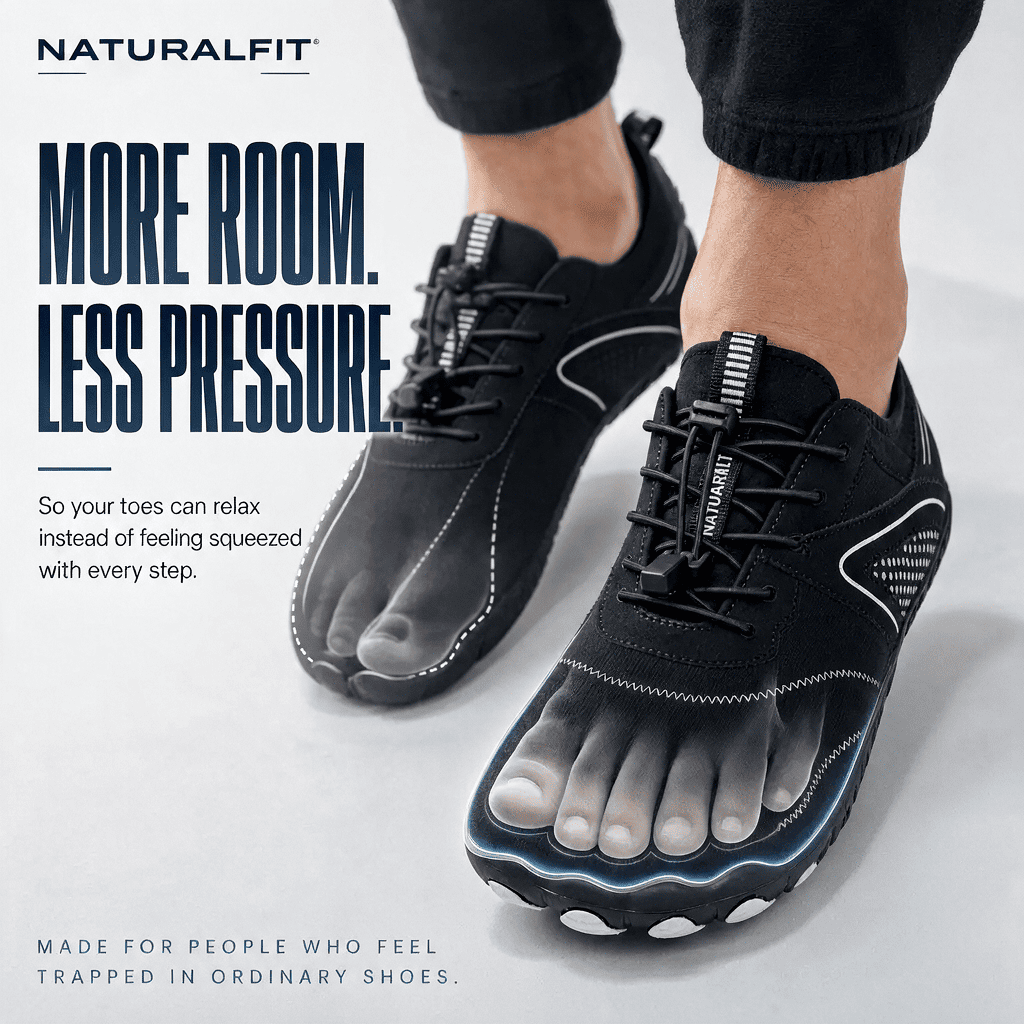 NaturalFit Move — Barefoot Walking Shoes